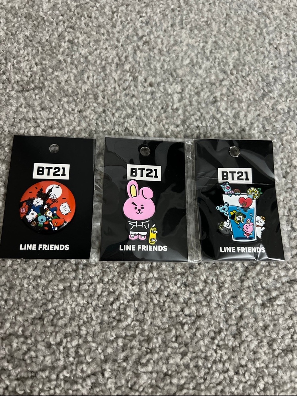 BT21 pins